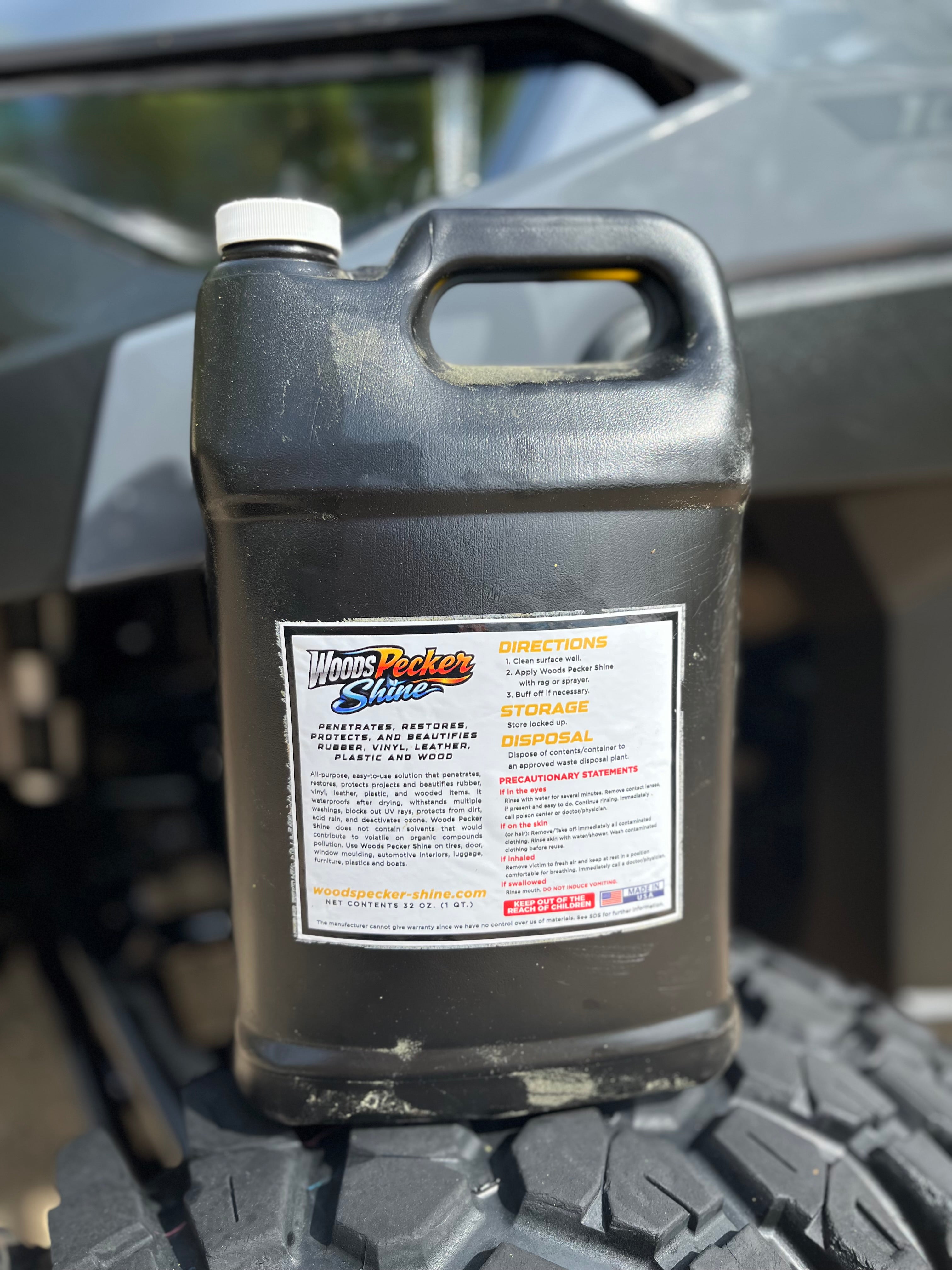 32oz WOODS Shiner Sprayer – WoodsPecker Shine